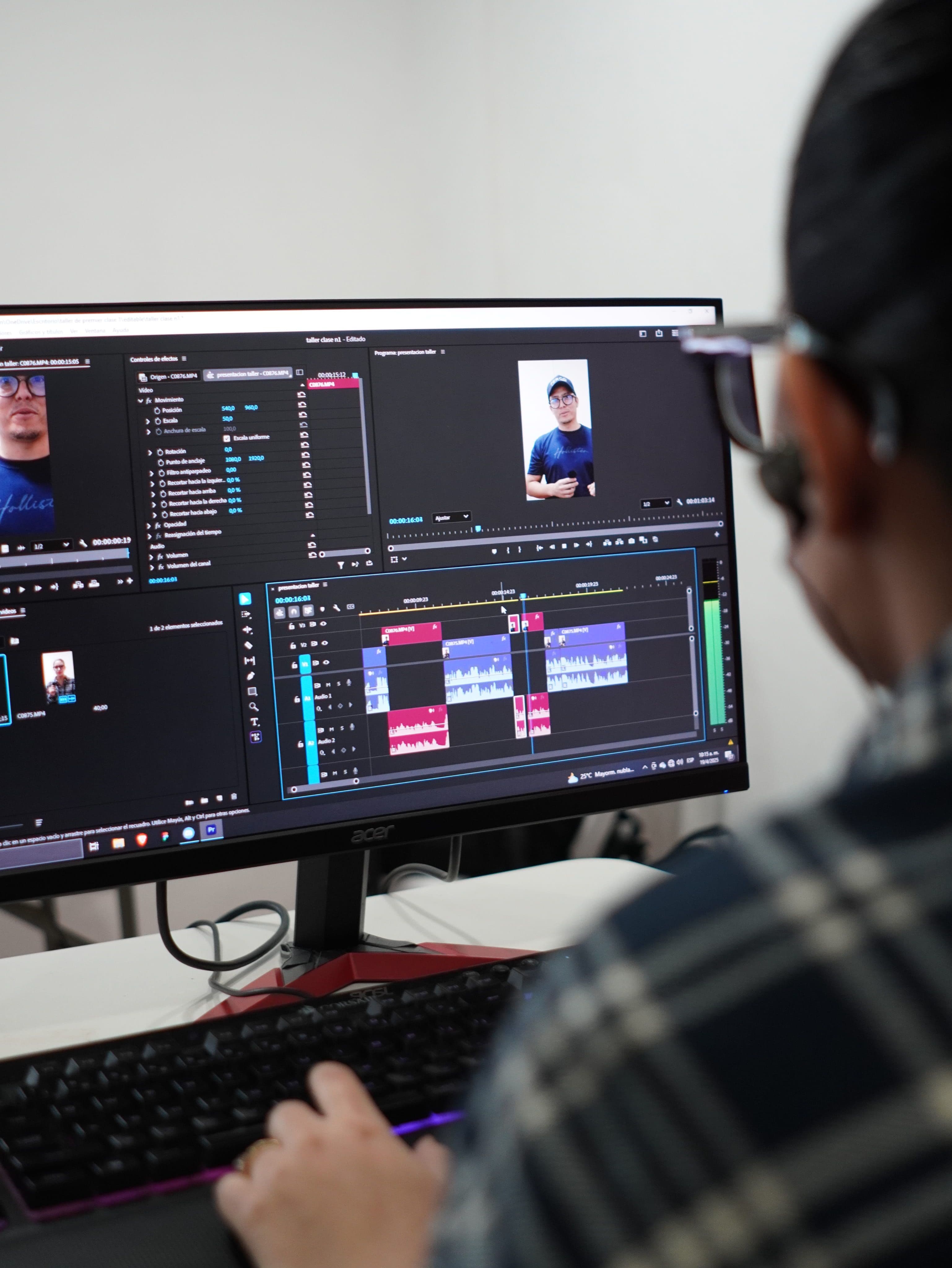 Curso de edición con Adobe Premiere Pro